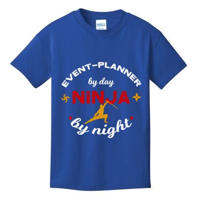 Event Planner By Day Ninja By Night Funny Gift Kids T-Shirt