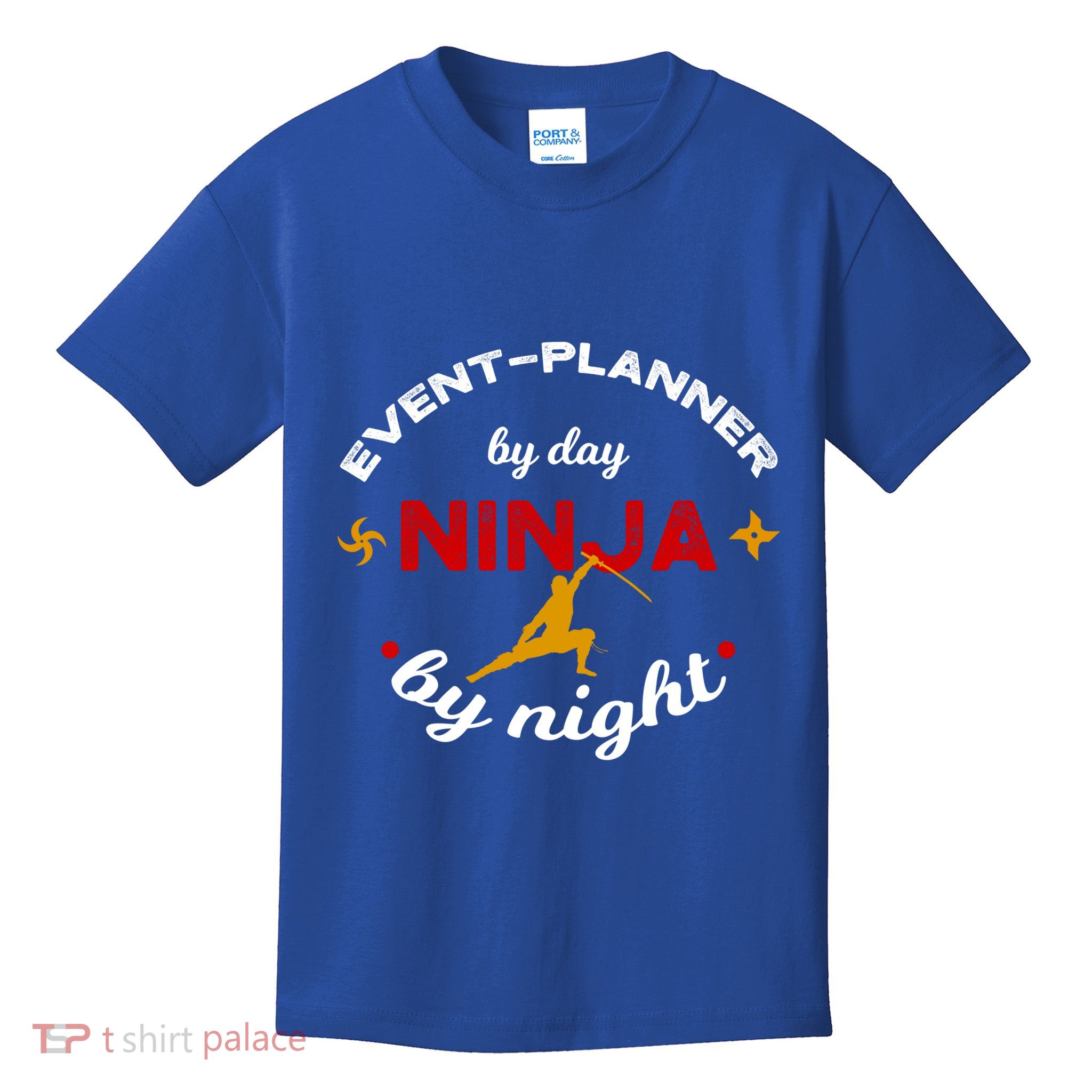 Event Planner By Day Ninja By Night Funny Gift Kids T-Shirt