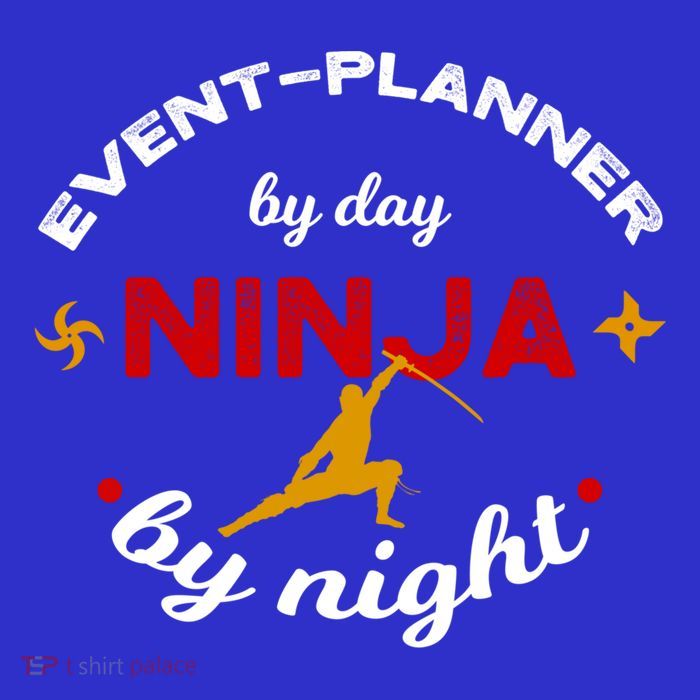 Event Planner By Day Ninja By Night Funny Gift Kids T-Shirt