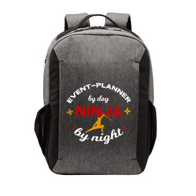 Event Planner By Day Ninja By Night Funny Gift Vector Backpack
