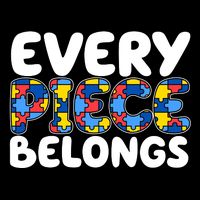 Every Piece Belongs Autism Awareness City Backpack