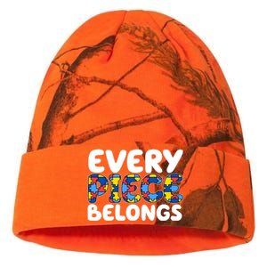 Every Piece Belongs Autism Awareness Kati Licensed 12" Camo Beanie