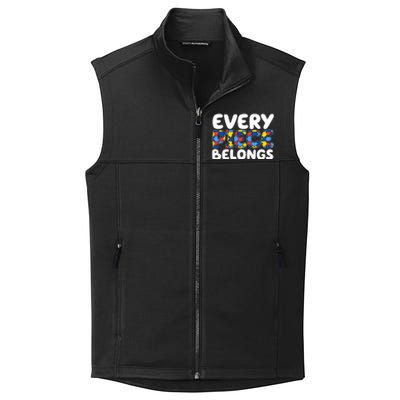 Every Piece Belongs Autism Awareness Collective Smooth Fleece Vest