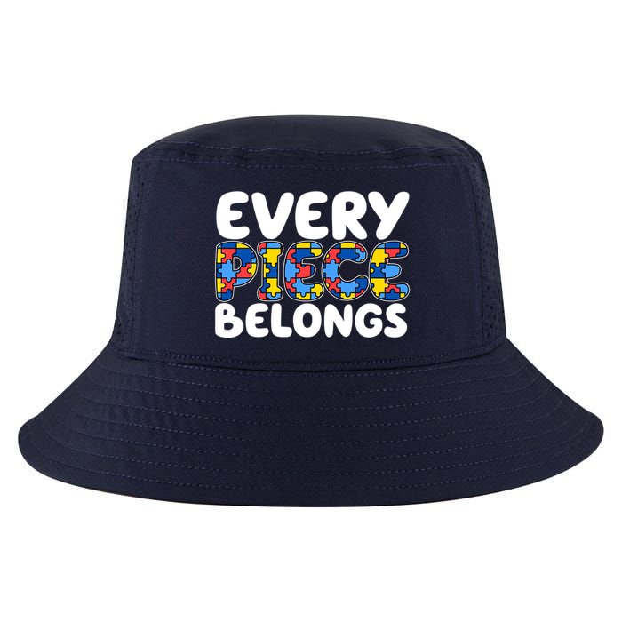 Every Piece Belongs Autism Awareness Cool Comfort Performance Bucket Hat