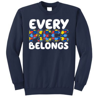 Every Piece Belongs Autism Awareness Sweatshirt