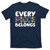 Every Piece Belongs Autism Awareness T-Shirt