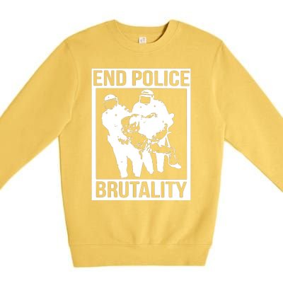 End Police Brutality Premium Crewneck Sweatshirt