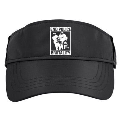 End Police Brutality Adult Drive Performance Visor