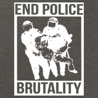 End Police Brutality Cotton Canvas Backpack