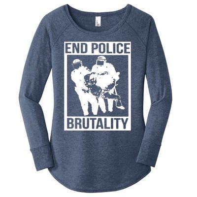 End Police Brutality Women's Perfect Tri Tunic Long Sleeve Shirt