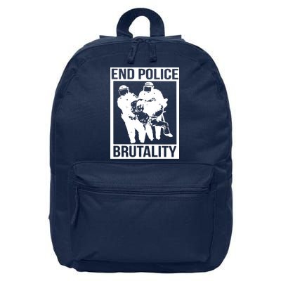 End Police Brutality 16 in Basic Backpack