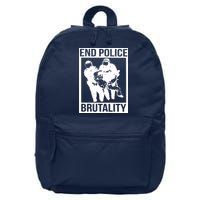 End Police Brutality 16 in Basic Backpack