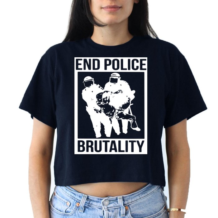 End Police Brutality Crop Top