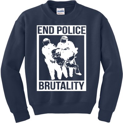 End Police Brutality Kids Sweatshirt