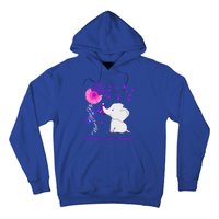 Elephant Pancreatic Cancer Awareness Funny Gift Pancreatic Cancer Gift Hoodie