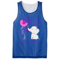 Elephant Pancreatic Cancer Awareness Funny Gift Pancreatic Cancer Gift Mesh Reversible Basketball Jersey Tank