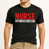 Every Patient Counts RN Nurse Cooling Performance Crew T-Shirt