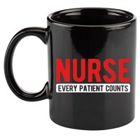 Every Patient Counts RN Nurse 11oz C Handle Ceramic Mug