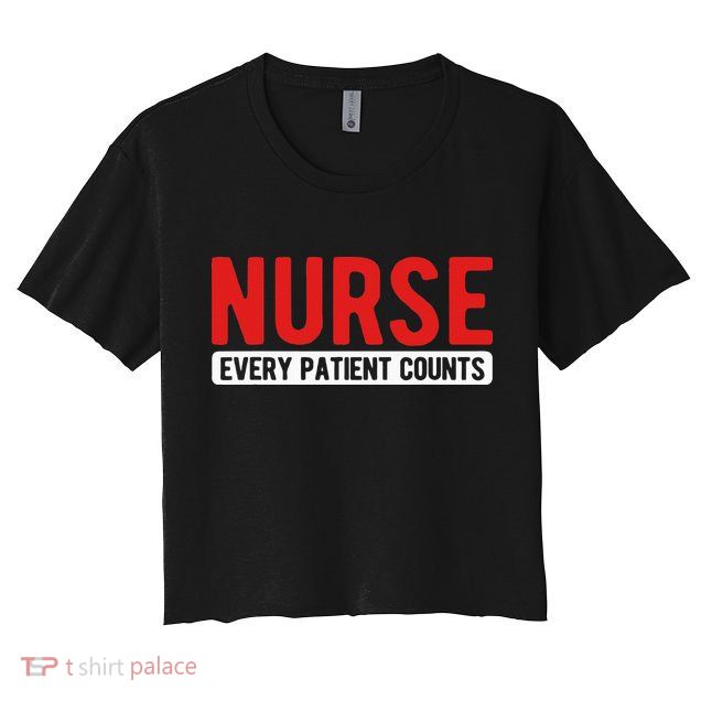 Every Patient Counts RN Nurse Crop Top