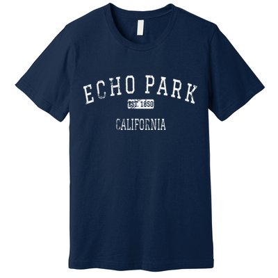 Echo Park California Los Angeles CA Vintage Premium T-Shirt