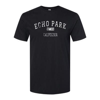 Echo Park California Los Angeles CA Vintage Softstyle CVC T-Shirt