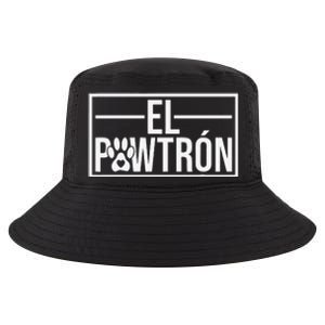 El Pawtrón Cat Dad Cat Grandpa Funny Fathers Day Cat Lover Cool Comfort Performance Bucket Hat