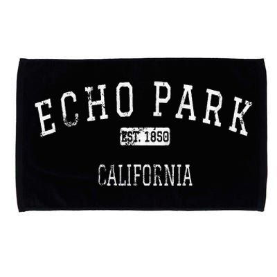 Echo Park California Los Angeles CA Vintage Microfiber Hand Towel