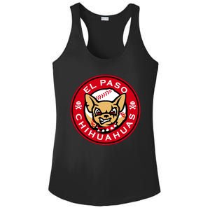 El Paso Chihuahuas Baseball Angry Chihuahua Dog For Fans Ladies PosiCharge Competitor Racerback Tank