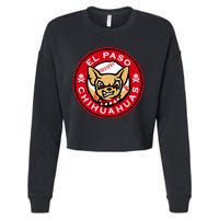 El Paso Chihuahuas Baseball Angry Chihuahua Dog For Fans Cropped Pullover Crew