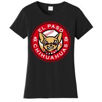 El Paso Chihuahuas Baseball Angry Chihuahua Dog For Fans Women's T-Shirt