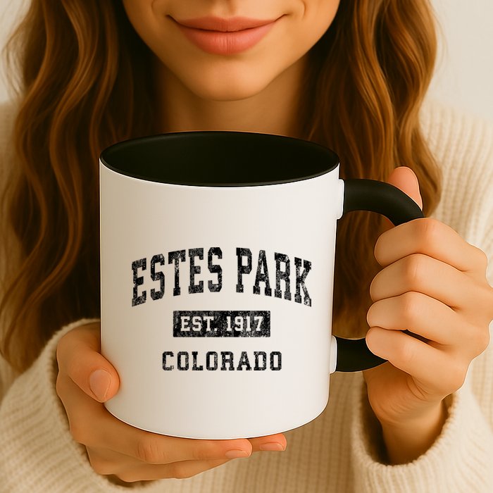 Estes Park Colorado Co Vintage Established Sports Design Mug