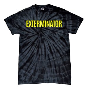 Exterminator Pest Control Halloween Costume Tie-Dye T-Shirt