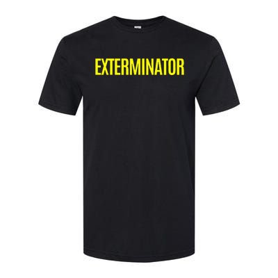 Exterminator Pest Control Halloween Costume Softstyle® CVC T-Shirt