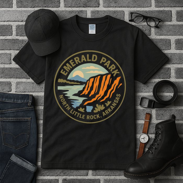Emerald Park Cliffs North Little Rock Arkansas Tall T-Shirt