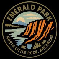 Emerald Park Cliffs North Little Rock Arkansas Drawstring Bag