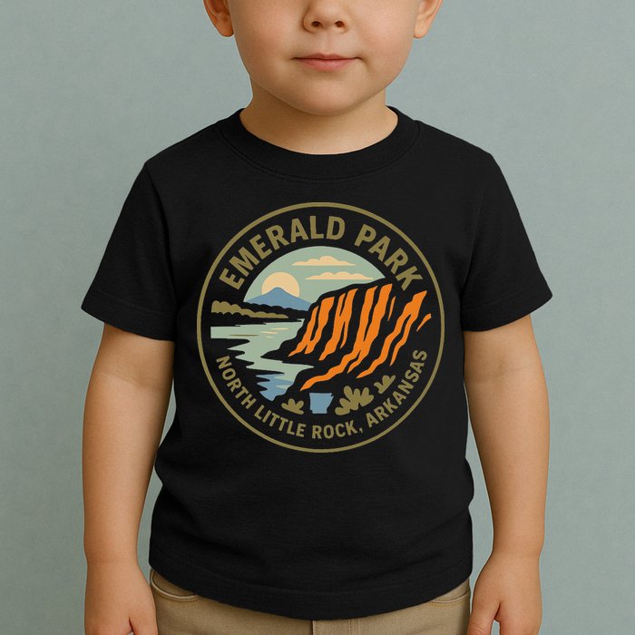 Emerald Park Cliffs North Little Rock Arkansas Toddler T-Shirt