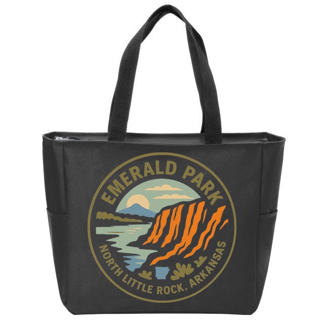 Emerald Park Cliffs North Little Rock Arkansas Zip Tote Bag