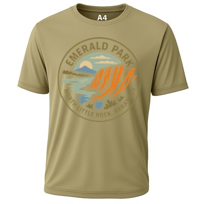 Emerald Park Cliffs North Little Rock Arkansas Cooling Performance Crew T-Shirt
