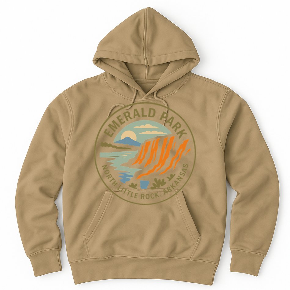 Emerald Park Cliffs North Little Rock Arkansas Hoodie
