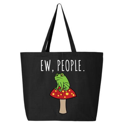Ew People Cottagecore Frog Mushroom 25L Jumbo Tote