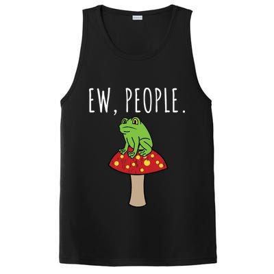 Ew People Cottagecore Frog Mushroom PosiCharge Competitor Tank