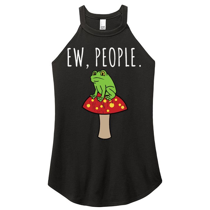 Ew People Cottagecore Frog Mushroom Women's Perfect Tri Rocker Tank