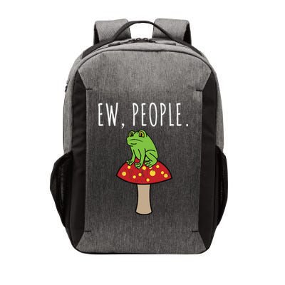 Ew People Cottagecore Frog Mushroom Vector Backpack