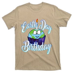 Environmental Planet Cupcake April 22 Earth Day Birthday T-Shirt