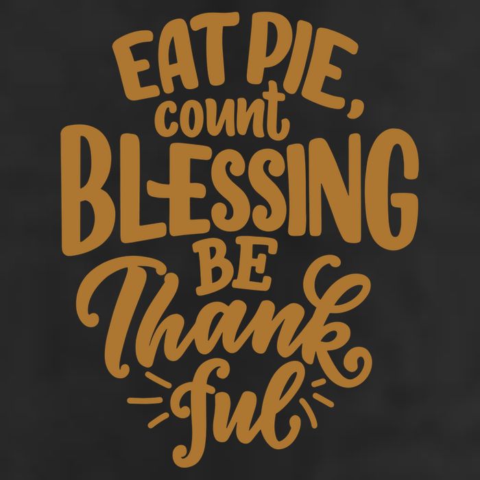 Eat Pie Count Blessing Be Thankful Thanksgiving Holiday 7 Panel Mesh Trucker Snapback Hat