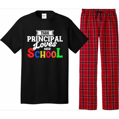 Eletary Principals Day This Principal Loves Her School Gift Pajama Set