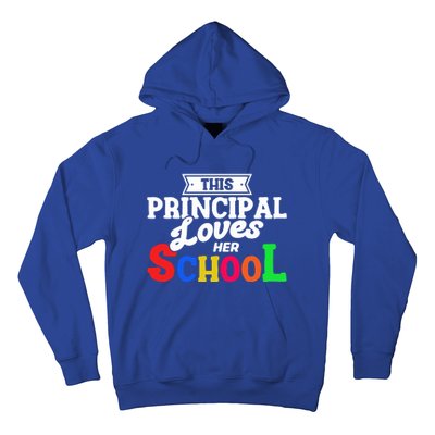 Eletary Principals Day This Principal Loves Her School Gift Hoodie