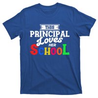 Eletary Principals Day This Principal Loves Her School Gift T-Shirt