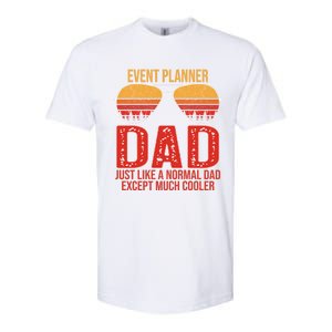 Event Planner Dad Retro Sunglasses For Father's Day Gift Softstyle CVC T-Shirt