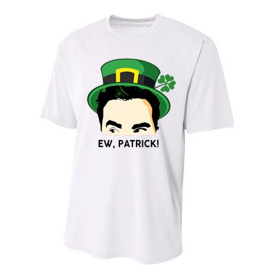 Ew Patrick David Rose St Patricks Day St Patrick's Day Shamrocks Irish Performance Sprint T-Shirt